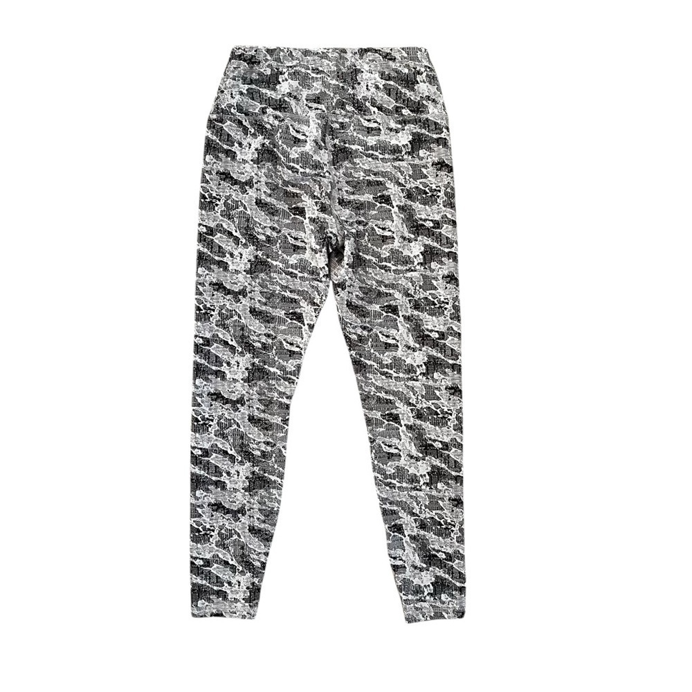 Spyder Leggings Women’s Medium Black White Full Length - Picture 7 of 7